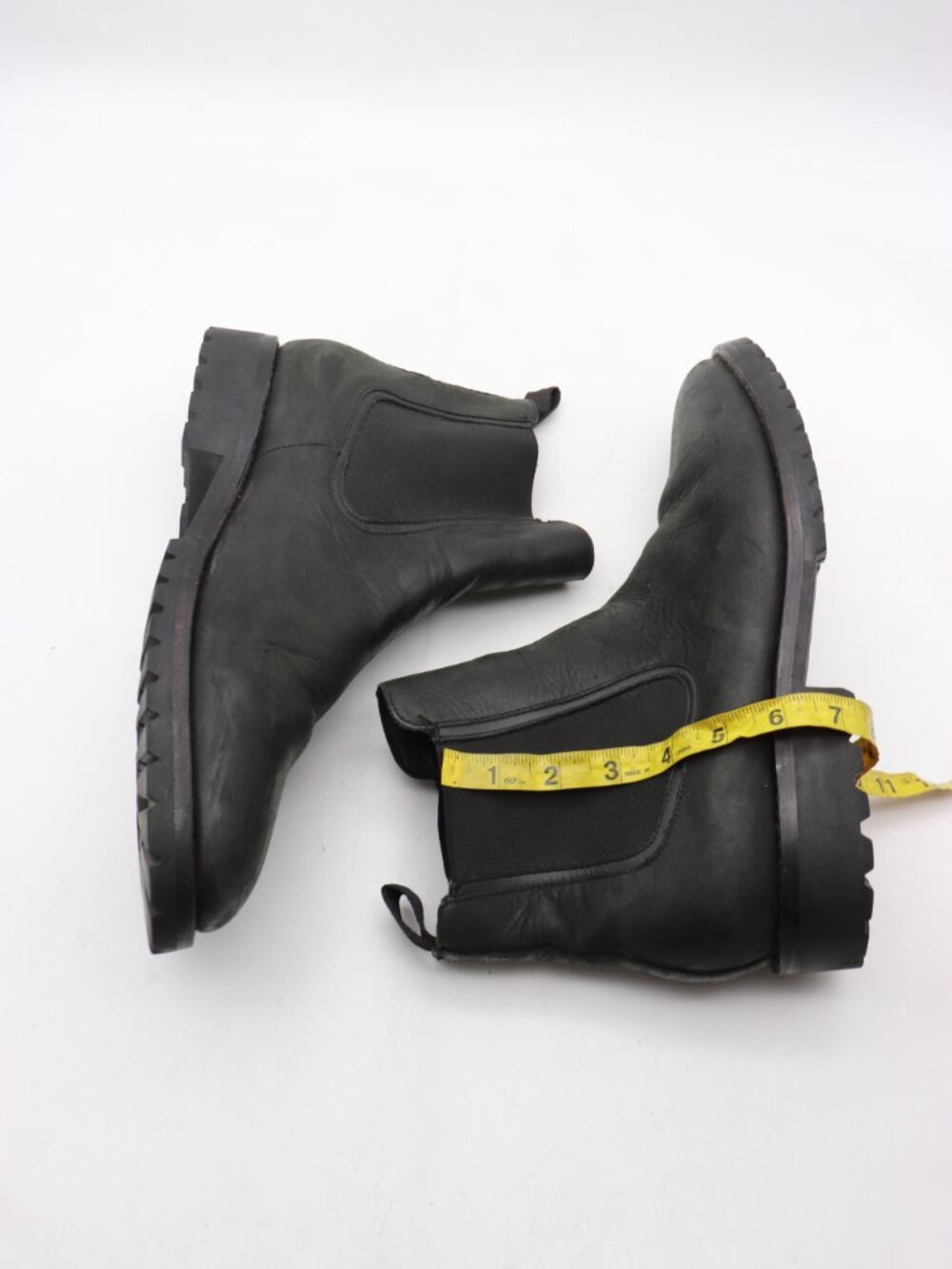 Thursday Boot Co Legend Chelsea Boots Men's Size 12.5 Black Leather Ankle Shoes - Picture 6 of 11